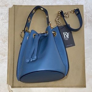 Italian Genuine Leather Bucket Bag
